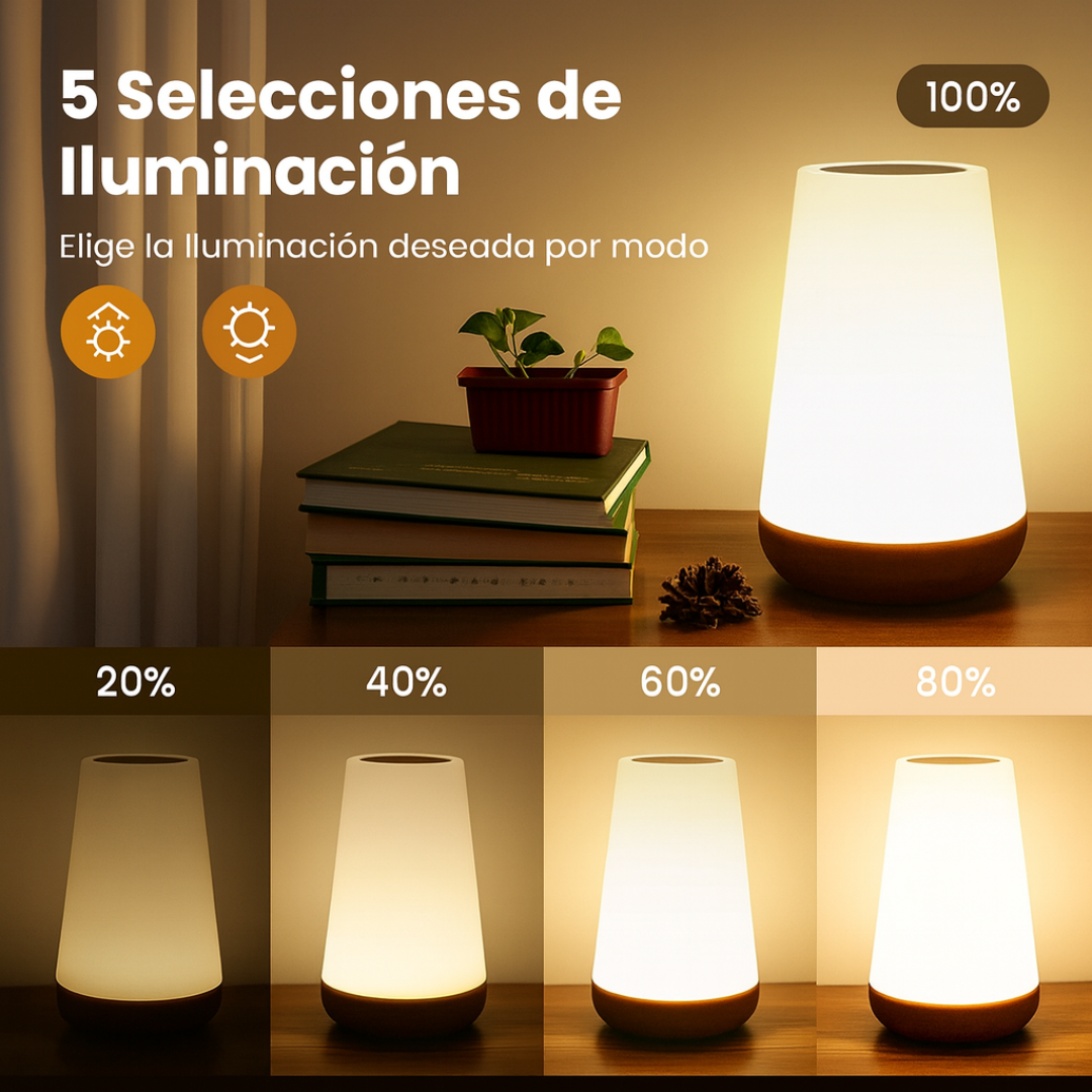 NightNest Lampara LED RGB Touch