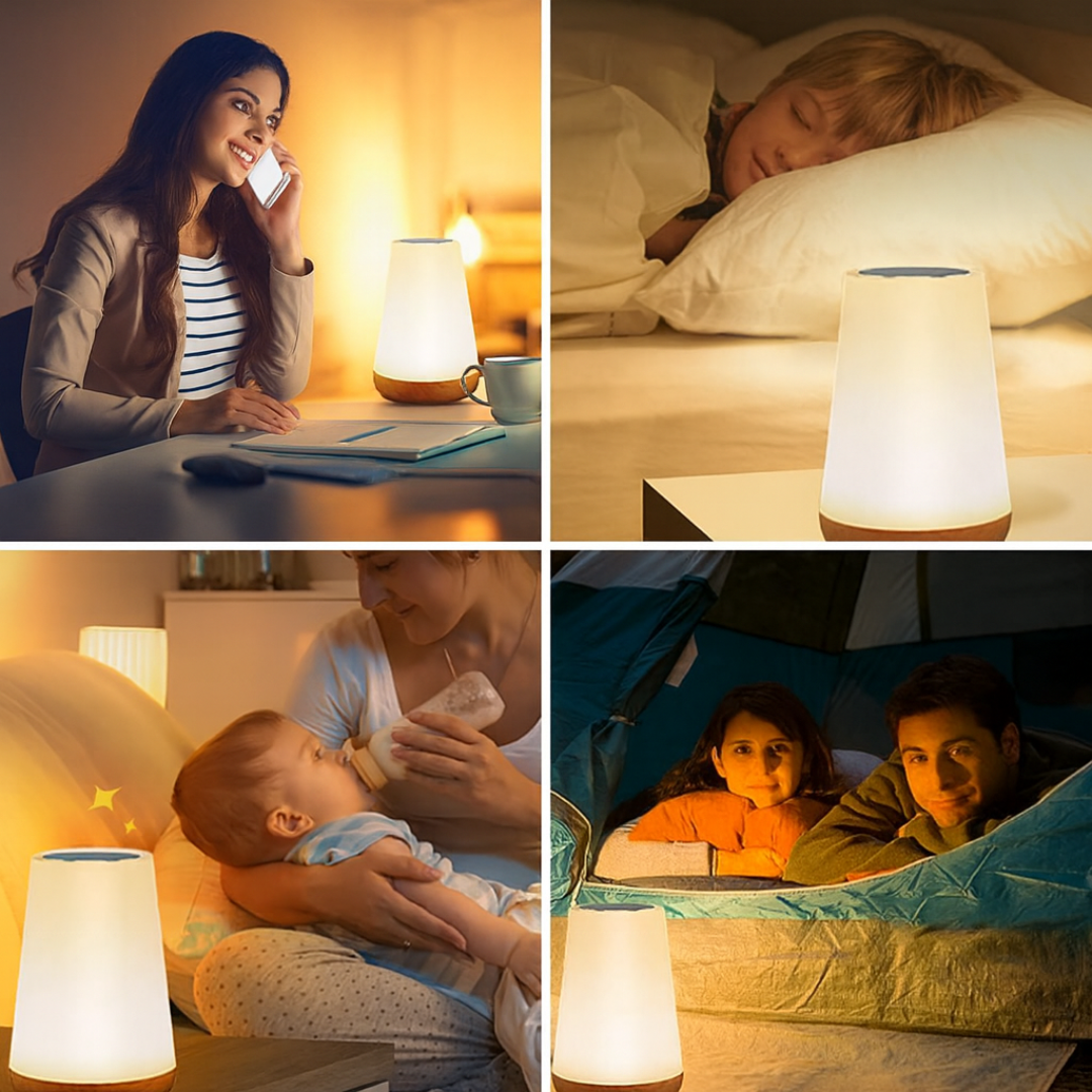 NightNest Lampara LED RGB Touch